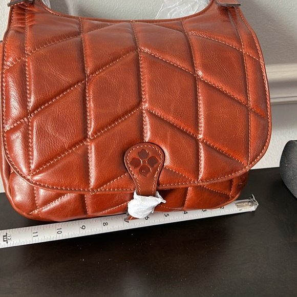 Patricia Nash Saddle Leather bag: Color Tan - Picture 9 of 10